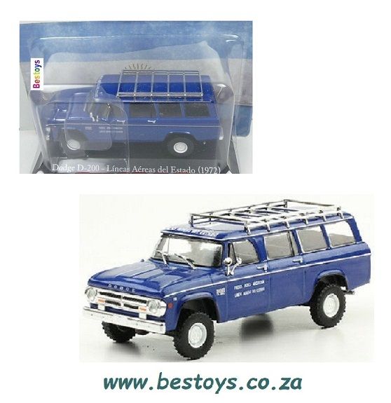 Argentina Model Car Collection Dodge D 200 D200 1972 Argentine Airlines 1/43 scale