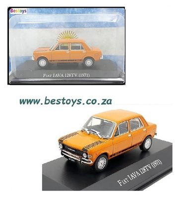 Argentina Model Car Collection Fiat Iava 128 TV 128TV 1971 1/43 scale