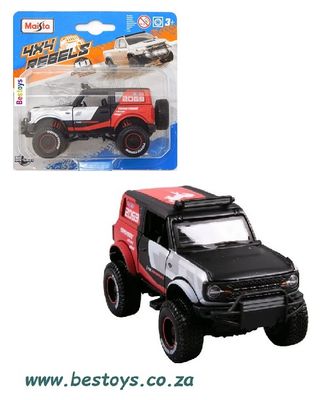 Maisto 4x4 Rebels Ford Bronco No 2069 1/40 scale