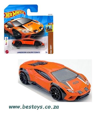 Hotwheels Hot Wheels 2024 222/250 Lamborghini Huracan Sterrato Dirt