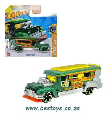 Hotwheels Hot Wheels 2024 30/250 Road Bandit Taxi Netflix Let&#39;s Race Fast Transit