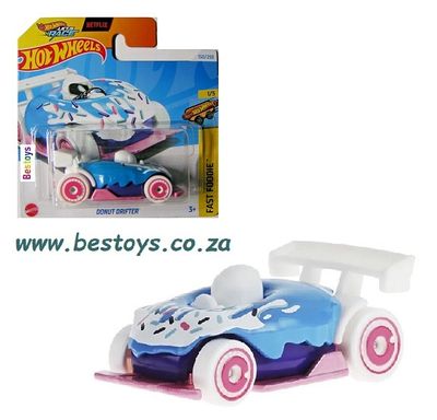 Hot Wheels Hotwheels 2024 150/250 Donut Drifter Fast Foodie Netflix Let&#39;s Race