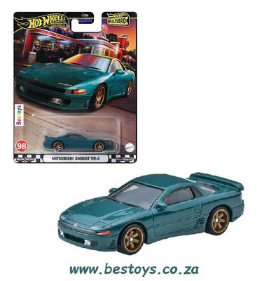 Hot Wheels Hotwheels Boulevard Mitsubishi 3000 GT 3000GT VR 4 1/64 scale