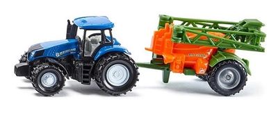 Siku 1668 New Holland Tractor with Crop Sprayer Farm Agriculture