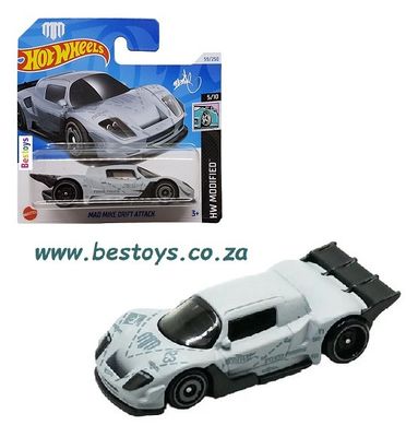 Hot Wheels Hotwheels 2024 59/250 Mad Mike Drift Attack Modified 1/64 scale