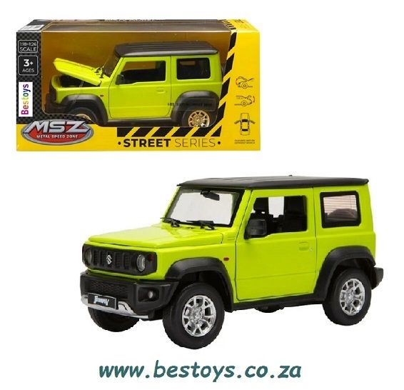 MSZ Metal Speed Zone Suzuki Jimny 2018 1/18 scale