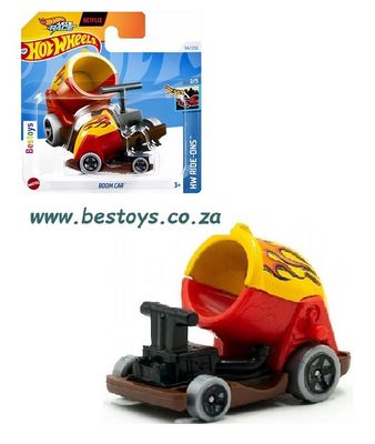 Hot Wheels Hotwheels 2024 94/250 Boom Car Ride Ons Netflix Let&#39;s Race