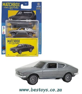 Matchbox 2024 Collectors Series Audi 100 Coupe S 1969 1/64 scale