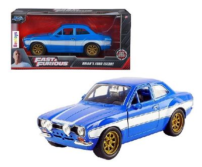 JADA 99572 Ford Escort 1974 Brian Fast &amp; Furious Movie Film TV 1/24 scale
