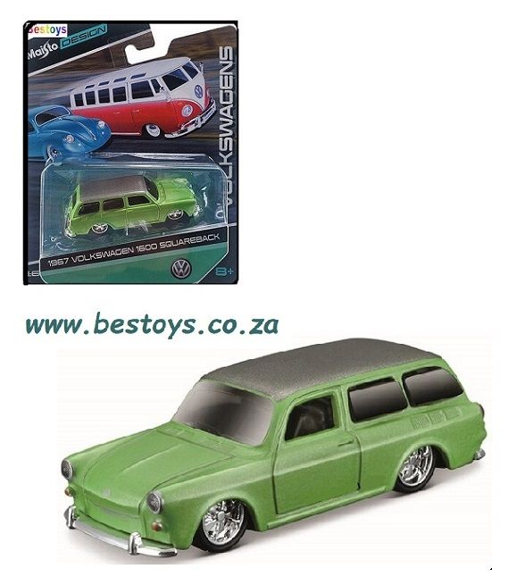 Maisto Design Series VW Volkswagen 1600 Squareback 1967 1/64 scale