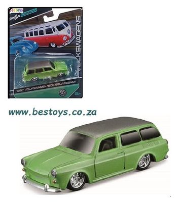 Maisto Design Series VW Volkswagen 1600 Squareback 1967 1/64 scale