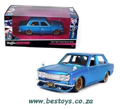 Maisto 32527 Design Tokyo Datsun 510 1971 1/24 scale