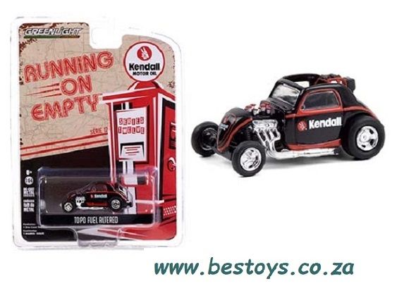 Greenlight Running on Empty TOPO Fuel Altered Dragster Motorsport &quot;Kendall&quot; 1/64 scale