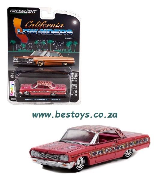 Greenlight California Lowriders Chevy Chevrolet Impala 1964 1/64 scale