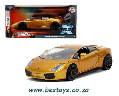 JADA 54030 Lamborghini Gallardo Fast X Fast &amp; Furious Movie Film TV