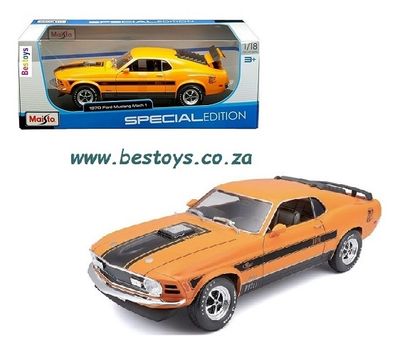 Maisto 31453 Ford Mustang Mach 1 1970 1/18 scale