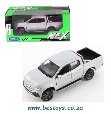 Welly Nex 24100 Mercedes Benz X Class Pickup 1/27 scale