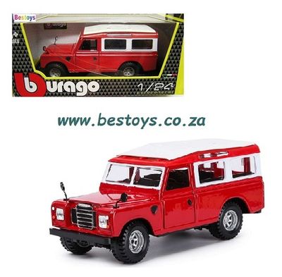 Burago 22063 Land Rover Series 2 109 Stationwagon 1/24 scale