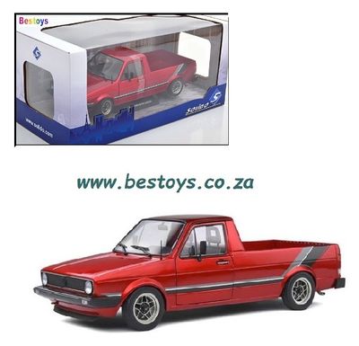 Solido S1803508 VW Volkswagen Caddy Mk 1 Mk1 Pickup 1982 1/18 scale