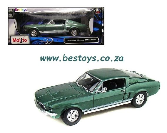 Maisto 31166 Ford Mustang GTA Fastback 1967 1/18 scale