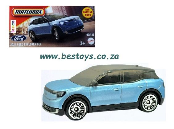 Matchbox Power Grab 2025 7/125 Ford Explorer BEV Electric 2024 1/64 scale