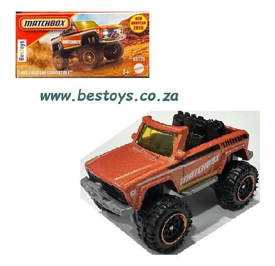 Matchbox Power Grab 2025 93/125 MBX Field Car Convertible 1/64 scale