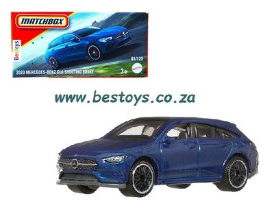 Matchbox Power Grab 2025 61/125 Mercedes Benz CLA Shooting Brake 2020 1/64 scale