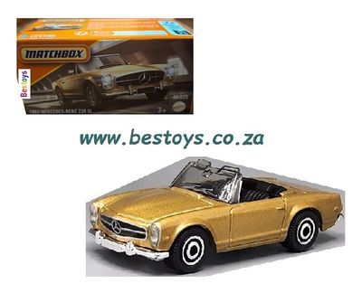 Matchbox Power Grab 2025 46/125 Mercedes Benz 230 SL 1963 1/64 scale