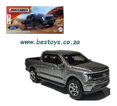 Matchbox Power Grab 2024 28/100 Ford F 150 F150 Lightning Pickup 2022 1/64 scale