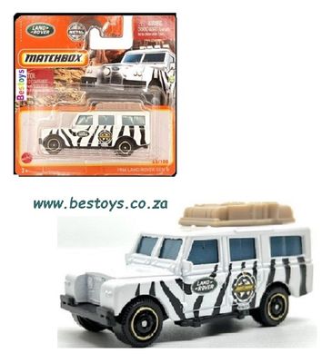 Matchbox 2022 45/100 Land Rover Gen 2 Series 2 1966 1/64 scale