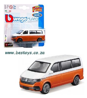 Burago VW Volkswagen Kombi Transporter T 6.1 T6.1 2020 1/43 scale