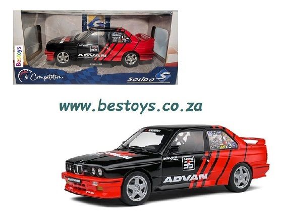 Solido S1801521 BMW E 30 M 3 E30 M3 1990 &quot;Advan&quot; Drift Team 1/18 scale