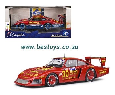 Solido S1805403 Porsche 935 Mobydick DRM 1981 Norisring Moretti No 30 &quot;MOMO&quot; 1/18 scale