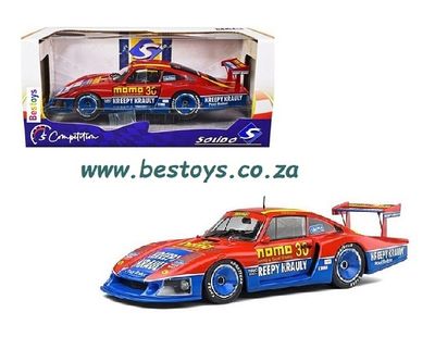 Solido S1805404 Porsche 935 Mobydick 6hr Ohio 1983 No 30 &quot;MOMO&quot; Sarel Van Der Merwe 1/18 scale