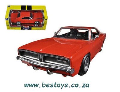 Newray New Ray 795128 Muscle Cars Dodge Charger RT 1969 1/25 scale