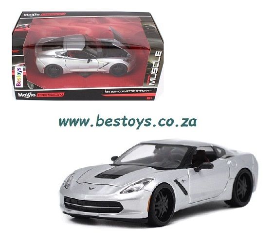Maisto 32510 Design Muscle Chevy Chevrolet Corvette Stingray 2014 1/24 scale