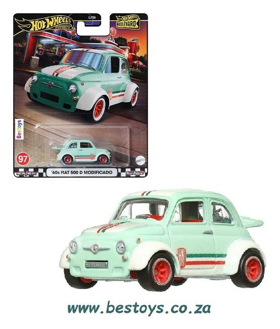 Hot Wheels Hotwheels Boulevard Fiat 500 D Modificado 1960&#39;s