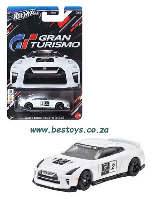 Hot Wheels Hotwheels Gran Turismo Nissan Skyline GT-R R35 2017 No 2 1/64 scale