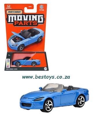 Matchbox Moving Parts 2024 Honda S 2000 S2000 2004 1/64 scale