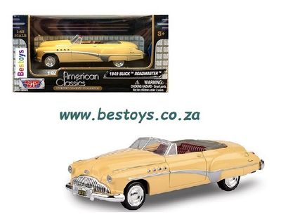 Motormax Motor Max 73415 Buick Roadmaster 1949 1/43 scale