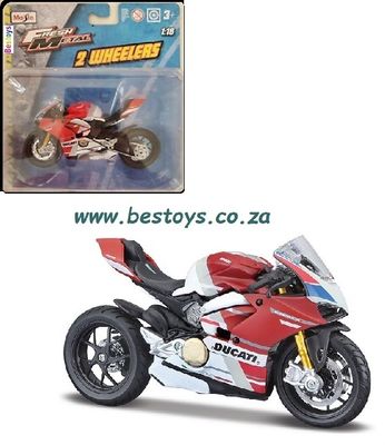 Maisto Motorcycle Motorbike Bike Ducati Panigale V 4 S V4 S 2019 1/18 scale