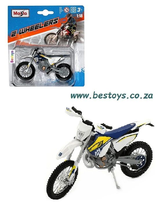 Maisto Motorbike Bike Model Husqvarna FC 450 FC450 Scrambler 1/18 scale
