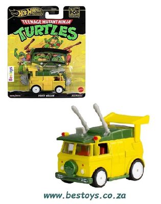Hot Wheels Hotwheels Pop Culture Teenage Mutant Ninja Turtles Party Wagon Movie Film TV