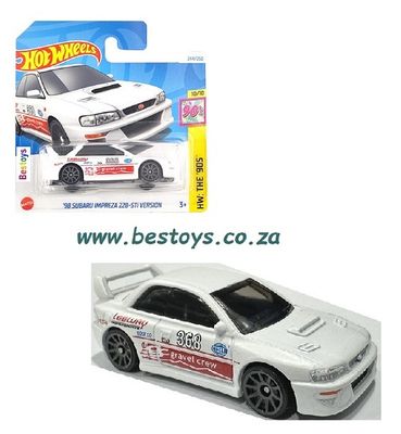 Hot Wheels Hotwheels 2024 244/250 Subaru Impreza 22B STi Version 1998 No 368 The 90&#39;s 1/64 scale