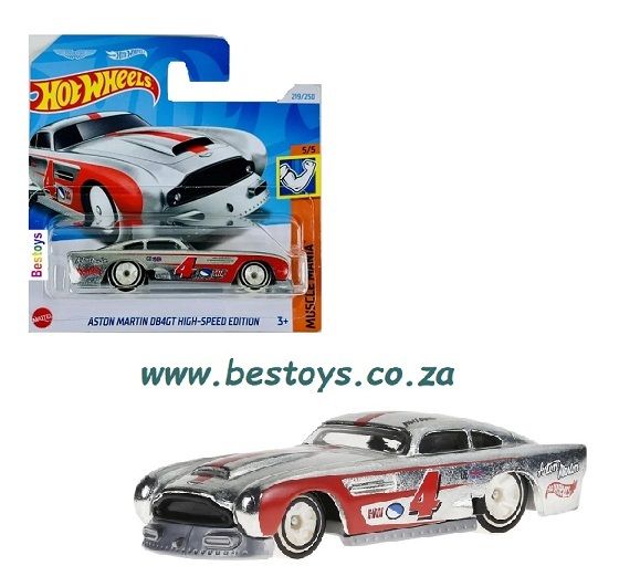Hot Wheels 2024 219/250 Aston Martin DB 4 DB4 GT High Speed Edition Muscle Mania