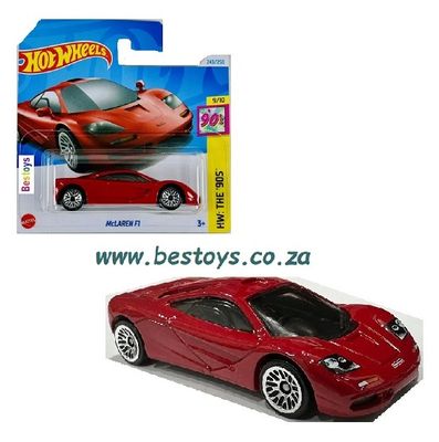 Hot Wheels Hotwheels 2024 243/250 McLaren F 1 F1 The 90&#39;s 1/64 scale