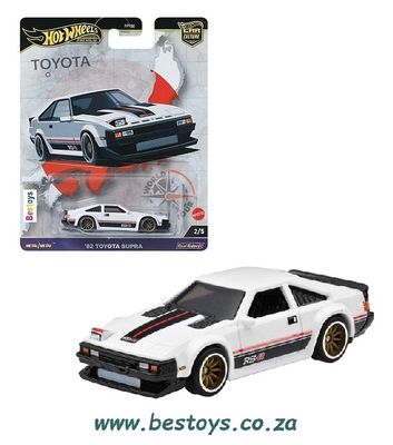 Hot Wheels Hotwheels Car Culture World Tour Toyota Supra 1982 1/64 scale