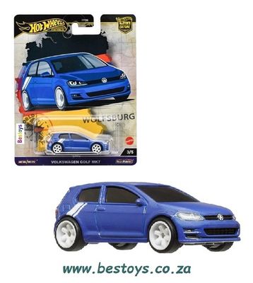 Hot Wheels Hotwheels Car Culture World Tour VW Volkswagen Golf Mk 7 MK7 1/64 scale