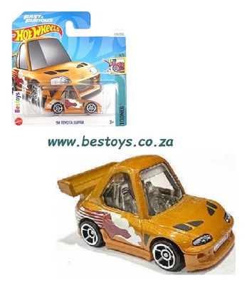 Hot Wheels Hotwheels 2024 224/250 Toyota Supra 1994 Fast &amp; Furious Tooned