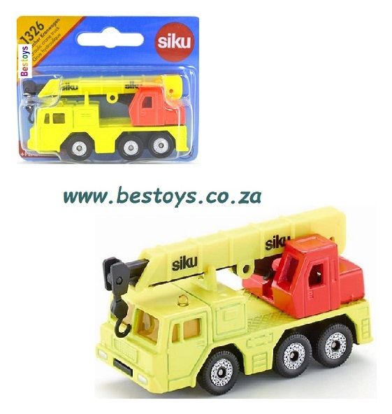 SIKU 1326 Hydraulic Crane Truck